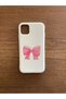 iPhone 11 Ribbon/Bow Tie Printed Inside Velvet Premium Launch Silicone Phone Case