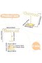 8-Pack Acrylic Golden Reserved Table Signs for Wedding, Event, Restaurant, Guest Seating - 3
