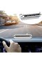 ®   Aluminum Case Gray Color Flip In-Car Phone Number Parking Car Number