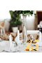 Gold Mirror Acrylic Wedding Table Numbers with Holder, 1-15, Elegant Reception Signs - 2