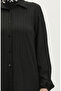 Jale Large Size Tunic 2035-01 Black - 4