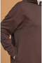 Hooded Sports Tunic 3007-11 Brown - 4