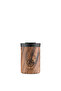 Travel Tumbler Sequoia Wood Stainless Steel Thermos Cup 350 ml
