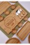 Bambu Style 18 Piece Luxury Bamboo Breakfast Presentation Set for 6 People - Breakfast Set - 2