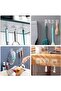3 Pcs Hooks + 3 Pcs Screws Transparent Ultra Strong Super Hanger (6 Pcs) - 2