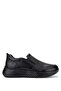 Men's Genuine Leather Black Leather Casual Shoes