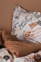 Voyager 210 Tc (83 Thread) Digital Cotton Satin Single Duvet Cover Set - 3