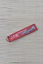 F 4E Phantom Remove before Flight Written Red Nakis Embroidered Cloth Keychain