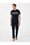 Navy Blue Short Sleeve Pajama Set 50314414-200