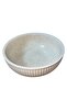 Red Ceramic Viva Collection Single Salad Bowlsilvery Beige - 3