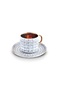 Braid 6-Person Coffee Cup 100 ml Blue - 5