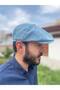 Men's Summer Linen Cap British Style Peaky Blinders 8 Piece Linen Cap - 4