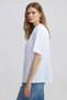 Women's 100% Organic Cotton Relaxed Fit Crew Neck White T-Shirt - 2