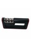 Knife and chisel sharpener, 3 modes, plastic, black