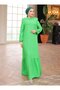 Hijab Dress - Green - Sahra Butik - 5