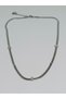 1. Grade Quality 316L Surgical Steel Women's Short Necklace, Italian Chain with Zircon Stone Model No 23 - 2