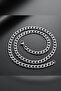 Cuban Model Silver Men's Tarnish Free Steel Necklace Chain - 2