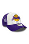 Lila La Lakers Nba Flower 9Forty A-Frame Trucker Hat