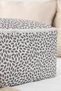 Set of 2 Medium Size Leaf Gray under Base Sofa Bed Type Sweater Pique Organizer Blanket Pouch 52X28X21 - 5