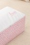 Set of 2 Medium Size Powder Home Sweet Home under Base Sofa Bed Type Sweater Pique Organizer Blanket Pouch - 3