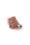 2126-1 Women's Laser Printed Heeled Slippers - 2
