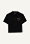Black Women's T-Shirt D1095Ax/Bk81 - 2