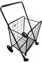 Black Heavy Duty Portable Folding Shopping Utility Cart Trolley - 6
