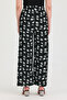 Comfortable Cut Trousers with Lace-Up Waist - 6