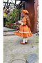 Tan Vintage Baby Girl Dress, Birthday, Photo Shoot Dress, Suitable for Ages 0-12 - 6