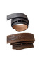 Genuine Leather Crayz Belt Print 4cm Black and Brown - 2