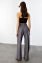 Women's Oversize Palazzo Trousers Pantolon-001 - 4