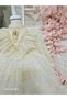 Angel Baby Girl Lace Long Sleeve Dress, Birthday and Photoshoot, Suitable for Ages 0–12 - 3