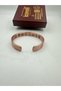Pure Copper Bracelet-Felak,Nas,Ayetel,Nazar,,Esmaül Hüsna,Süleyman Mührü - 2