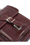 Brown Leather Hand and Shoulder Bag - 204 61 - 6