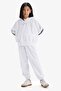 2-Piece Set Hooded Printed Sweatshirt and Elastic Waistband Sweatpants for Girls D9497A825Sm - 2