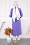 Lilac Side Tie Linda Tunic - 3