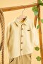 Girl Boy Baby Kids Khaki 2-Piece Bottom Top Set Cotton Trend Set