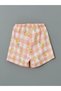 Lcw Kids Ecru Crew Neck Girls Pajama Set with Shorts - 7