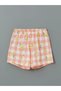Lcw Kids Ecru Crew Neck Girls Pajama Set with Shorts - 5
