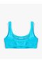 Women's Turquoise Bikini Top - 8