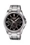 Dial Black Band Metallic Color Men's Wristwatch