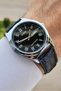 Case Metalic Cord Black Color Men's Wristwatch - 2