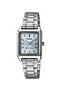 Women's Wristwatch with Blue Dial and Metallic Color 24 Months Warranty