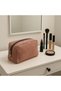 Faux Leather Makeup Bag Organizer Travel Type Bag Size: 22X15Cm