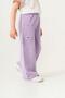 Double Pocket Pocket Printed Girls' Sweatpants - 4