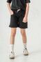 Cargo Pocket Pocket Cover Embroidered Girl's Shorts - 3