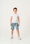 Cargo Pocket Pocket Cover Lieve in Yourself Printed Boy Shorts