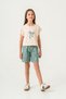 Mucho Amor Printed Girl's Shorts - T-Shirt Set