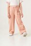 Double Pocket Pocket Printed Girls' Sweatpants - 4