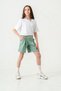 Girl's Shorts with Embroidery on the Waistband - 3